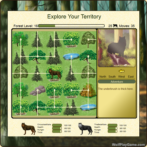 create your own wolf pack game free